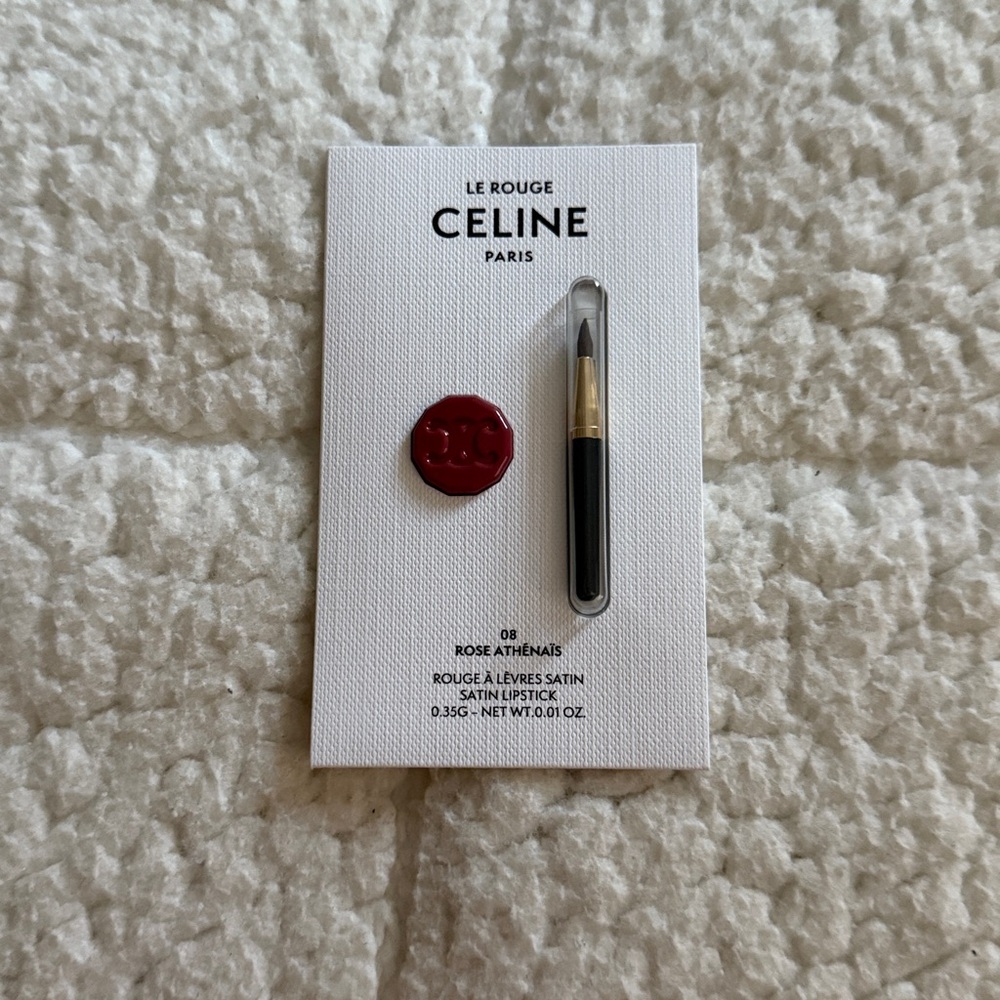 Celine Le Rouge Satin Lipstick 08 Rose Athenaid with Applicator - NEW